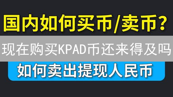 现在购买KPAD币还来得及吗？新手快速购买Kickspad币指南！