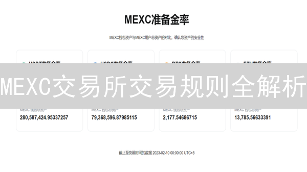 MEXC交易所交易规则全解析：新手入门指南，助你玩转加密货币