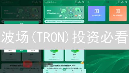 波场(TRON)投资必看：深度解析生态、策略与用户体验